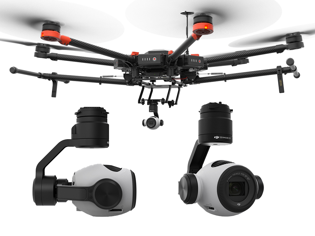 Sonovision DJI présente la première caméra aérienne avec zoom