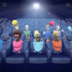 La salle de cinéma virtuelle avec CINEVR © DR