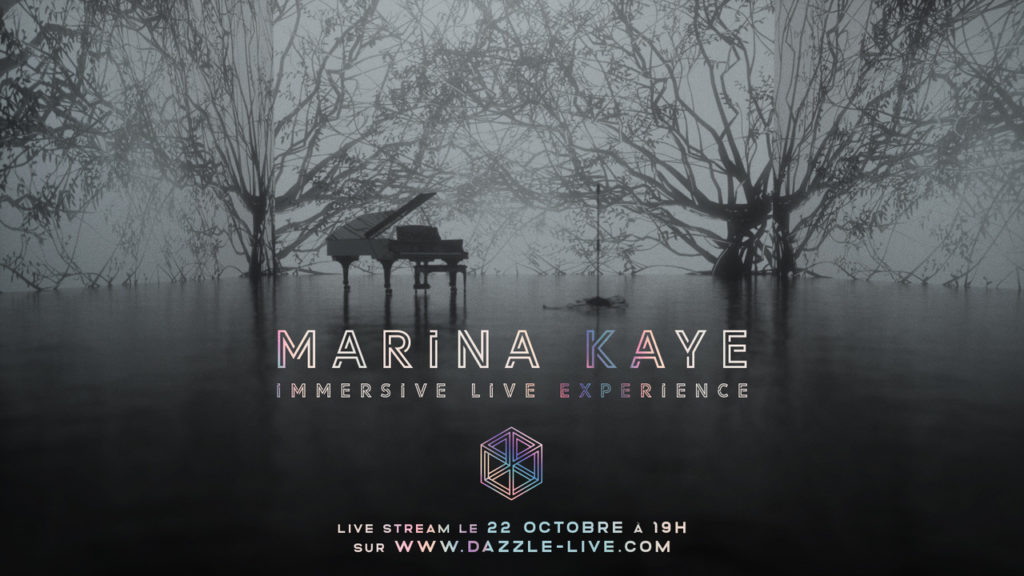 Retrouvez Marina Kaye dans un live immersif Dazzle © DR