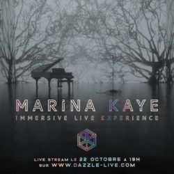 Retrouvez Marina Kaye dans un live immersif Dazzle © DR