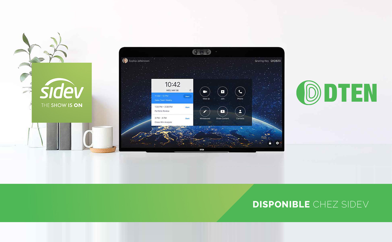 Dten disponible désormais chez Sidev © DR