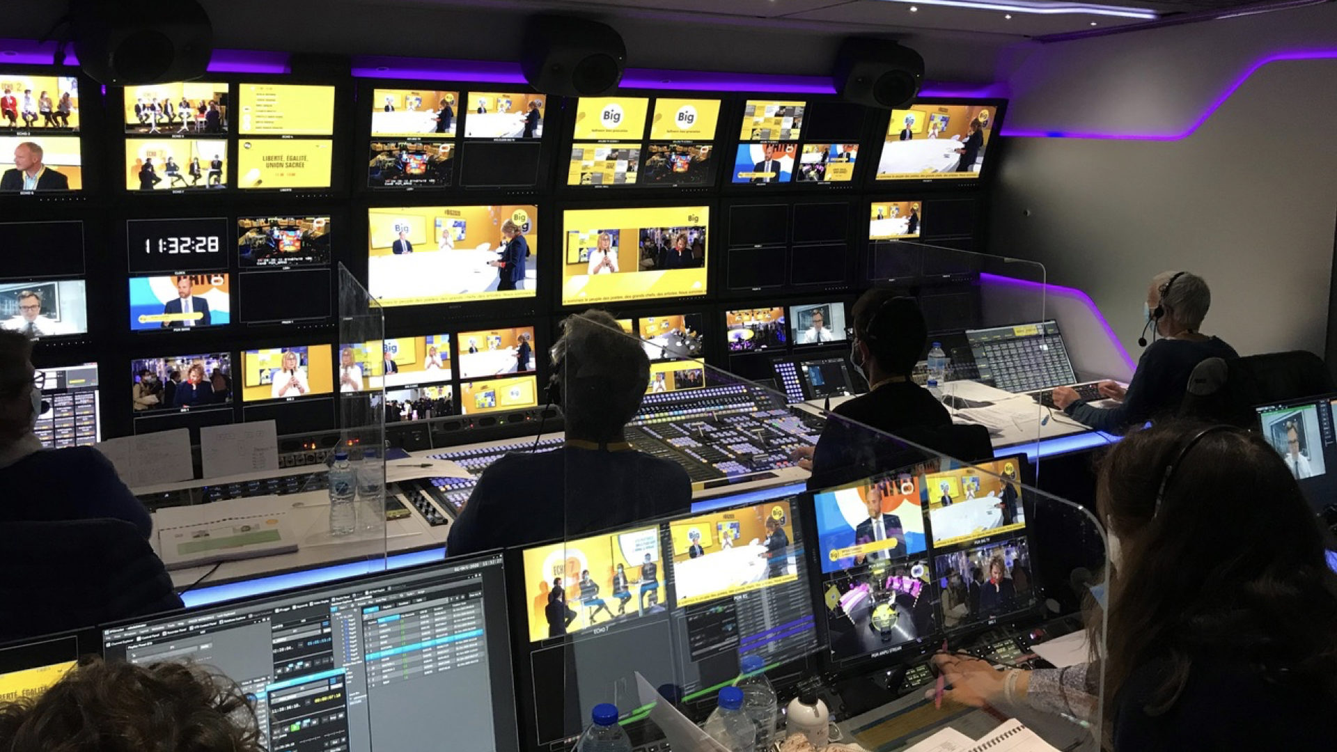 AMP Visual TV accompagne la SATIS TV © DR