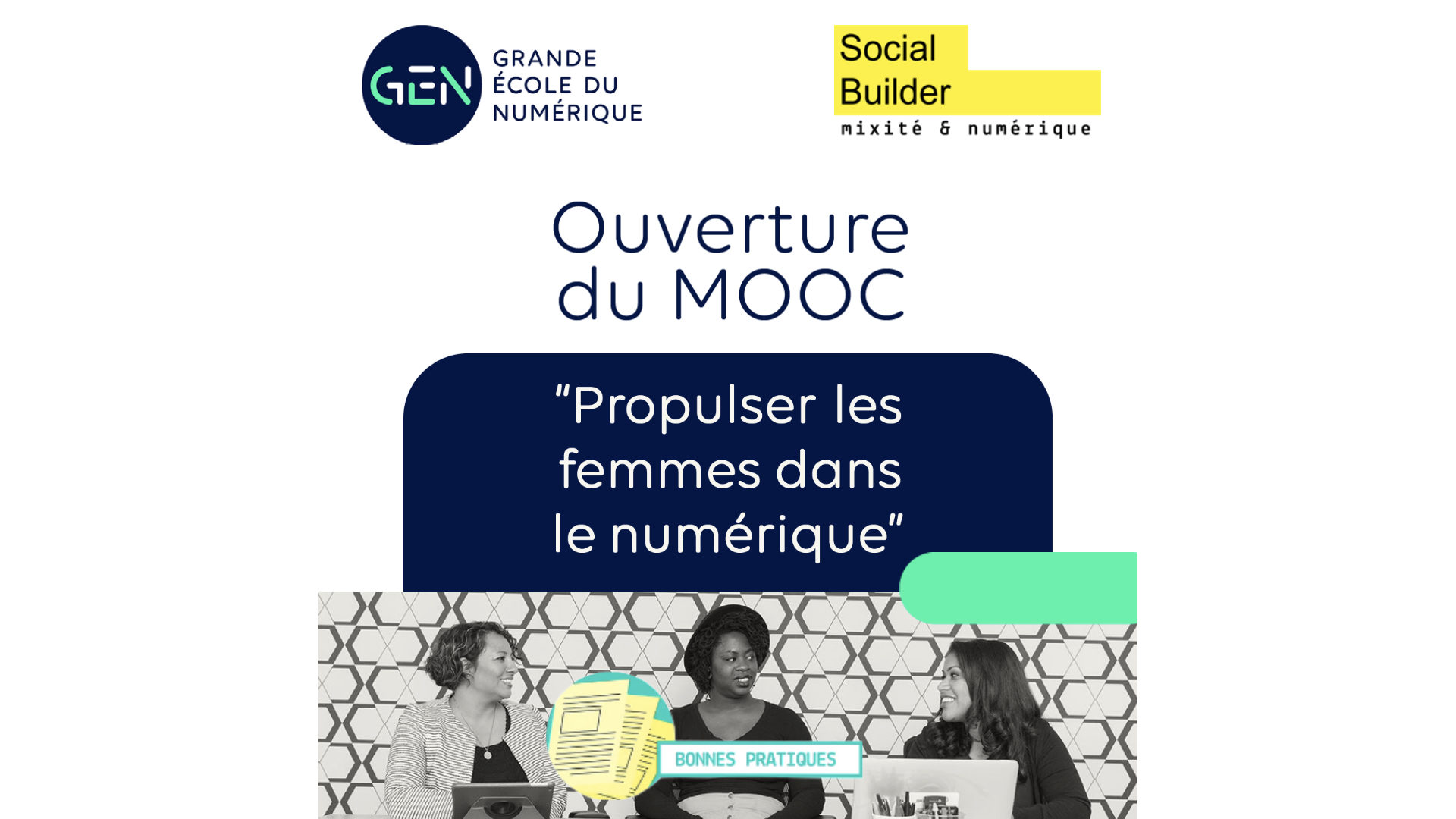 Un MOOC pour « Propulser les femmes dans le numérique » : on adhère ! © DR