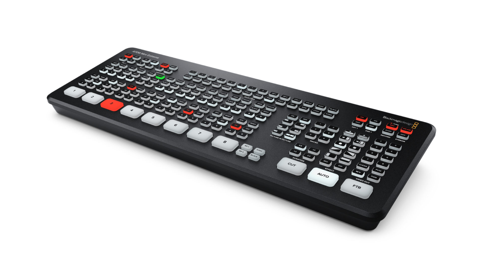 Le nouvel ATEM Mini Extreme, le plus performant des mélangeurs 1 M / E Blackmagic © DR