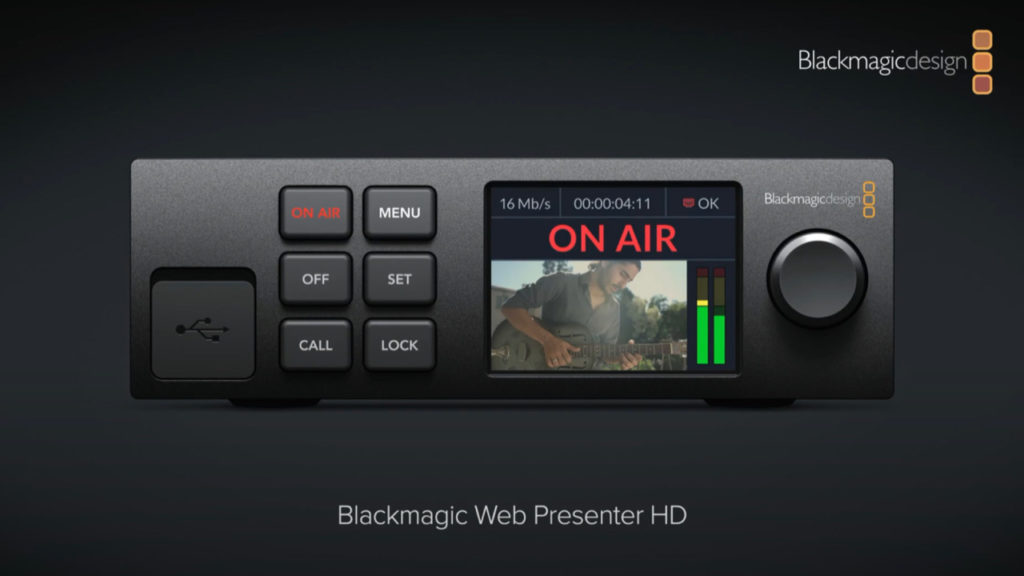 Streaming de qualité broadcast : le Web Presenter HD simplifie la vie ! © DR