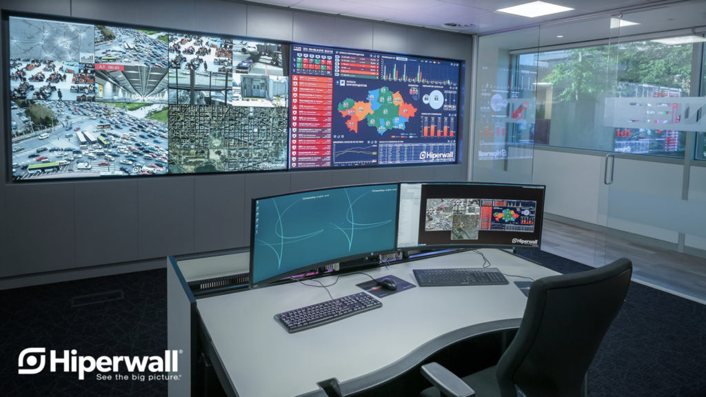 Salles de contrôle : Sharp NEC Display Solutions et Hiperwall à nouveau partenaires pour la version 7.0 du logiciel Hiperwall © DR