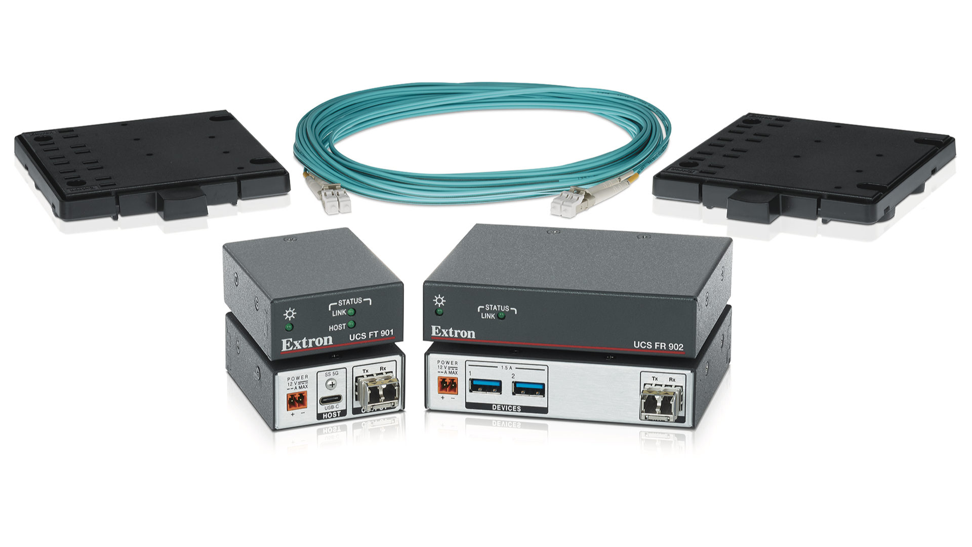 Une nouvelle prise en charge USB pour une série d'extensions Extron UCS 900 © DR