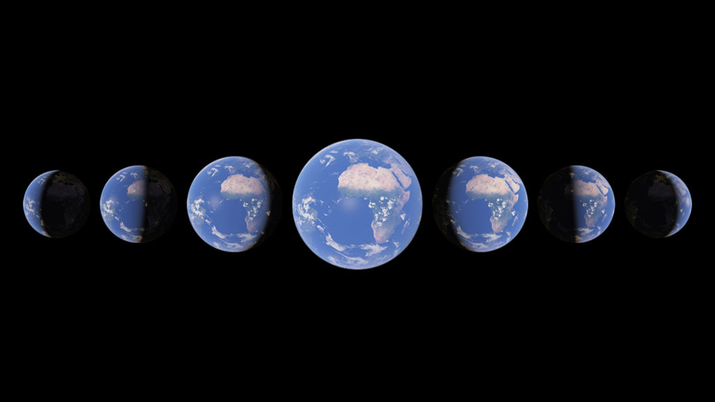 Google Earth intègre une dimension temporelle avec Timelapse © DR