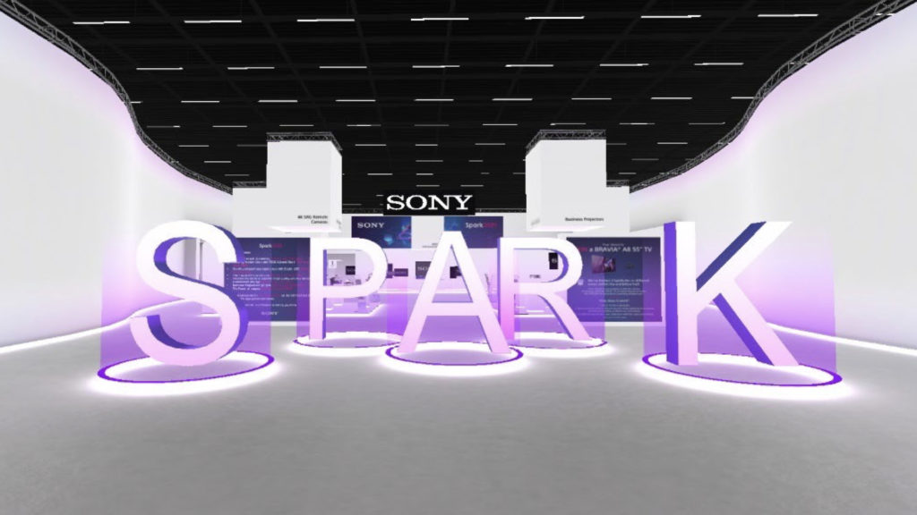 L’envers du décor par Sony : Spark 2021, événement virtuel VR pour entreprises et établissements d’enseignement © DR