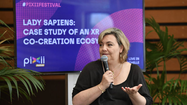 Jeanne Machalot, directrice du StoryLab XR de France Télévisions