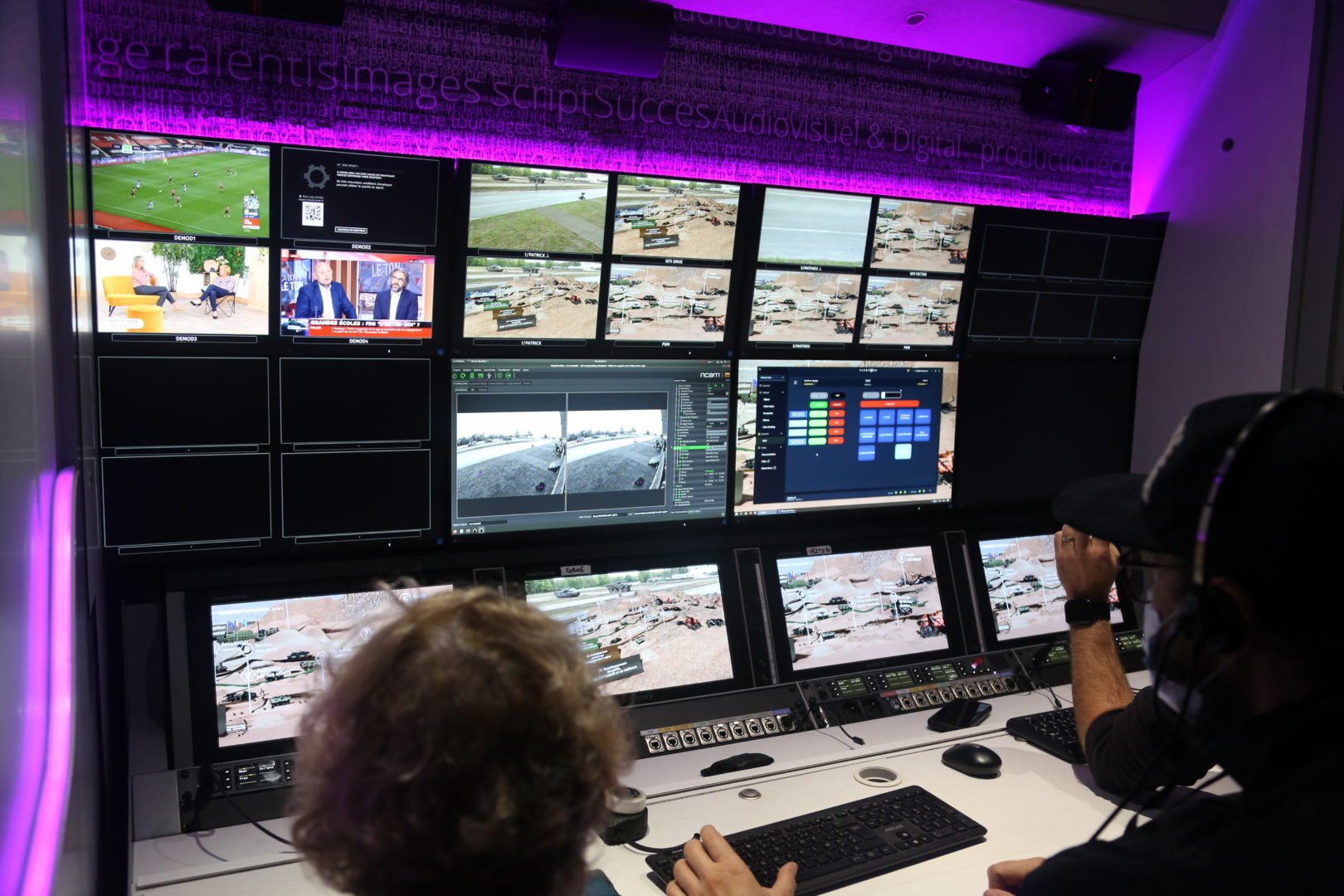 Une captation live avec de la Réalité Augmentée © Nathalie Klimberg