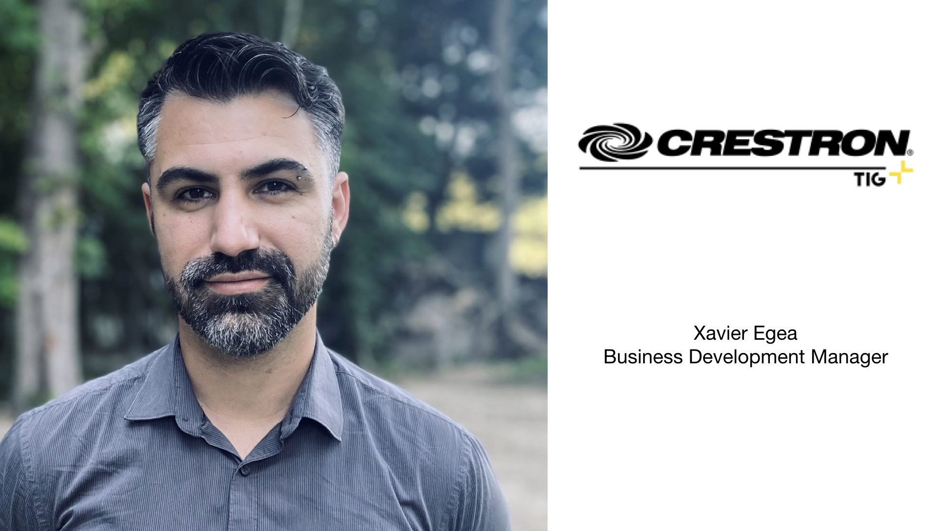 TIG nomme un nouveau Business Development Manager Crestron pour la France © DR