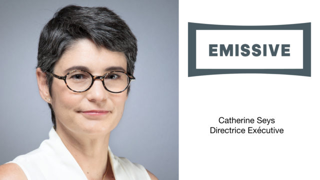 Catherine Seys devient Directrice Exécutive chez Emissive © DR
