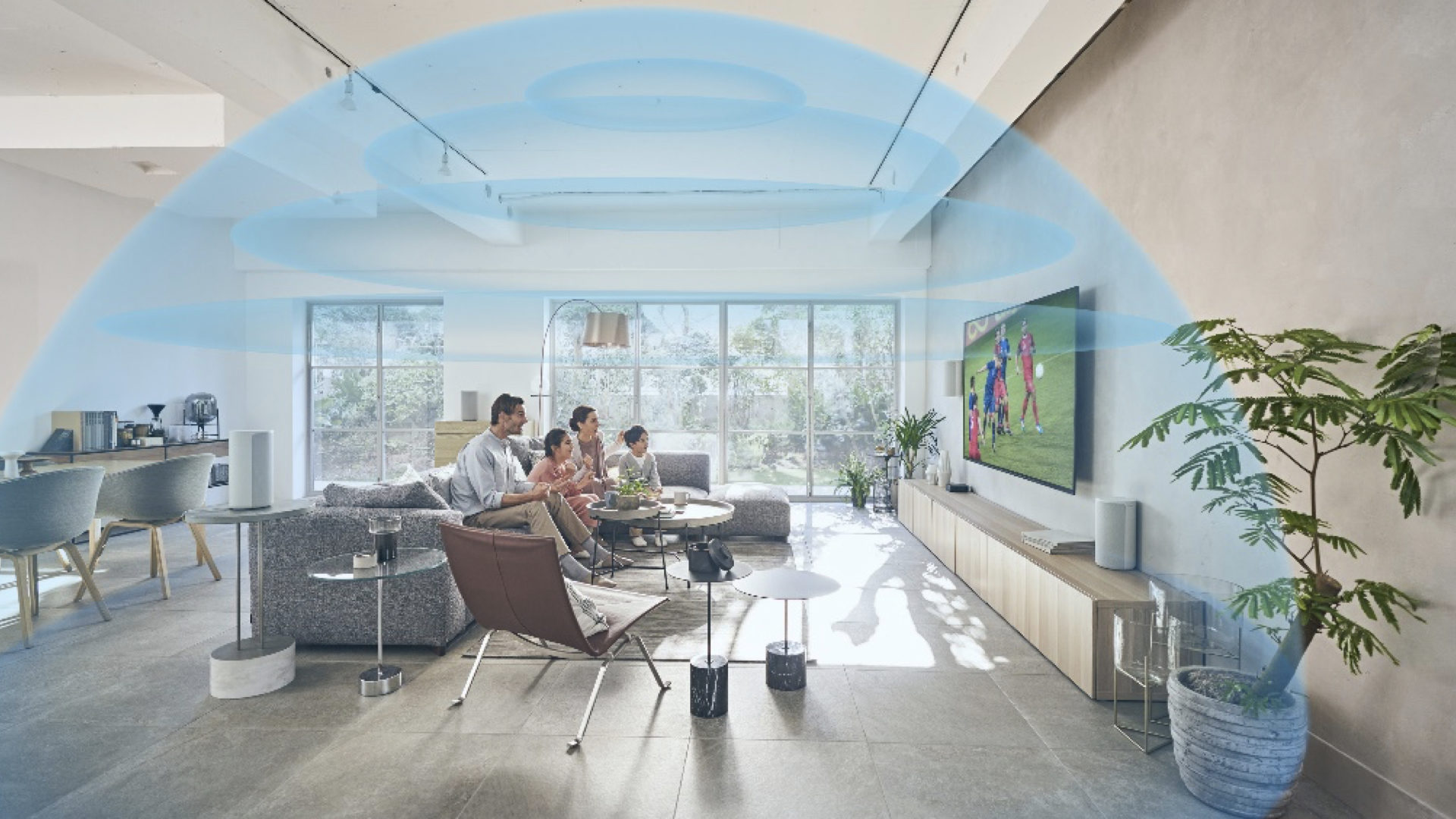 Repoussez les limites du son surround avec le nouveau concept HT-A9 Système Home Cinéma Dolby Atmos de Sony © DR