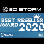 Les Awards 2020 "3D Storm NewTek Best Reseller Award" © DR