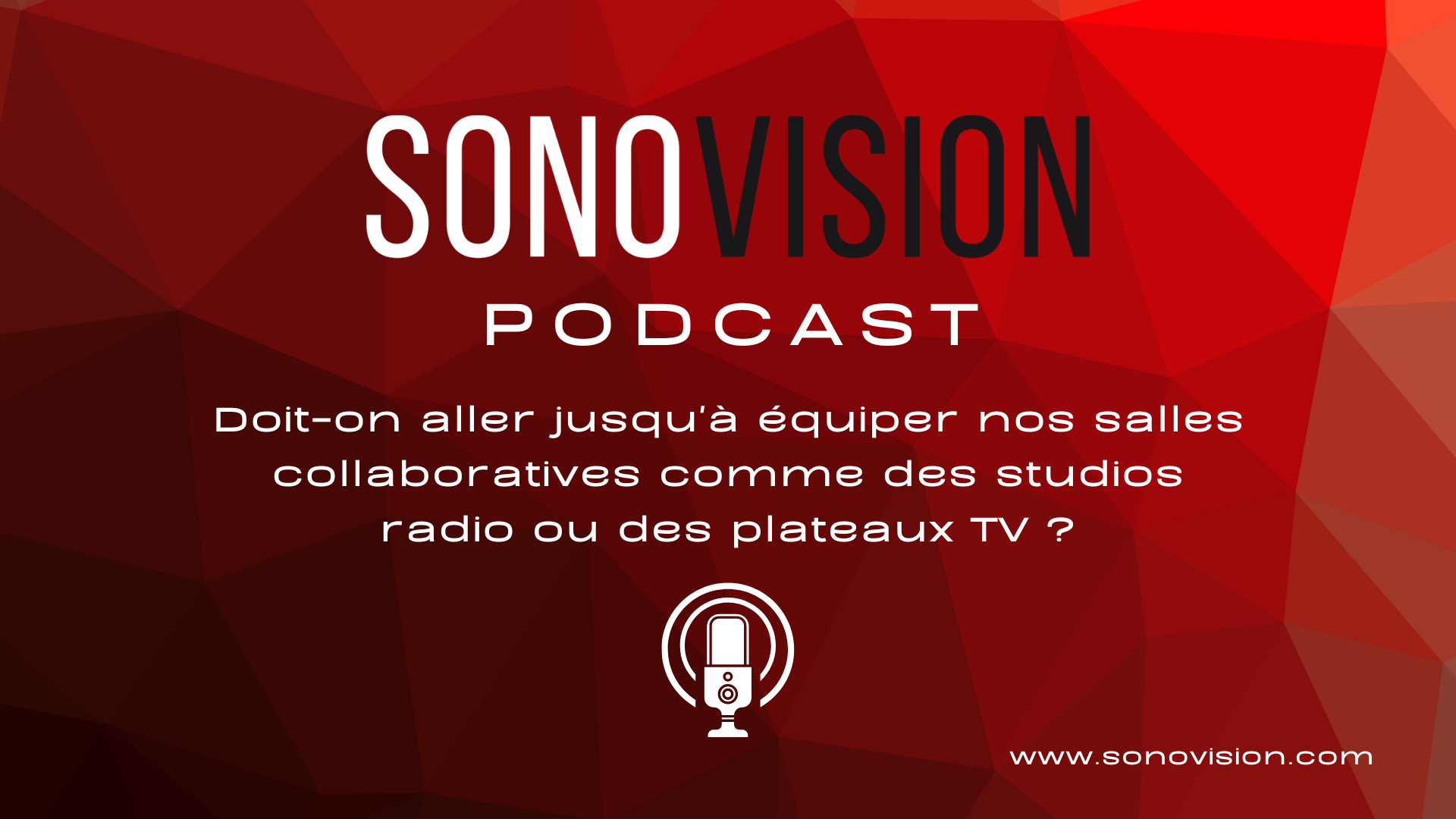 hånd tweet Aflede Sonovision - Doit-on aller équiper les salles collaboratives comme des  studios radio ou des plateaux TV ?