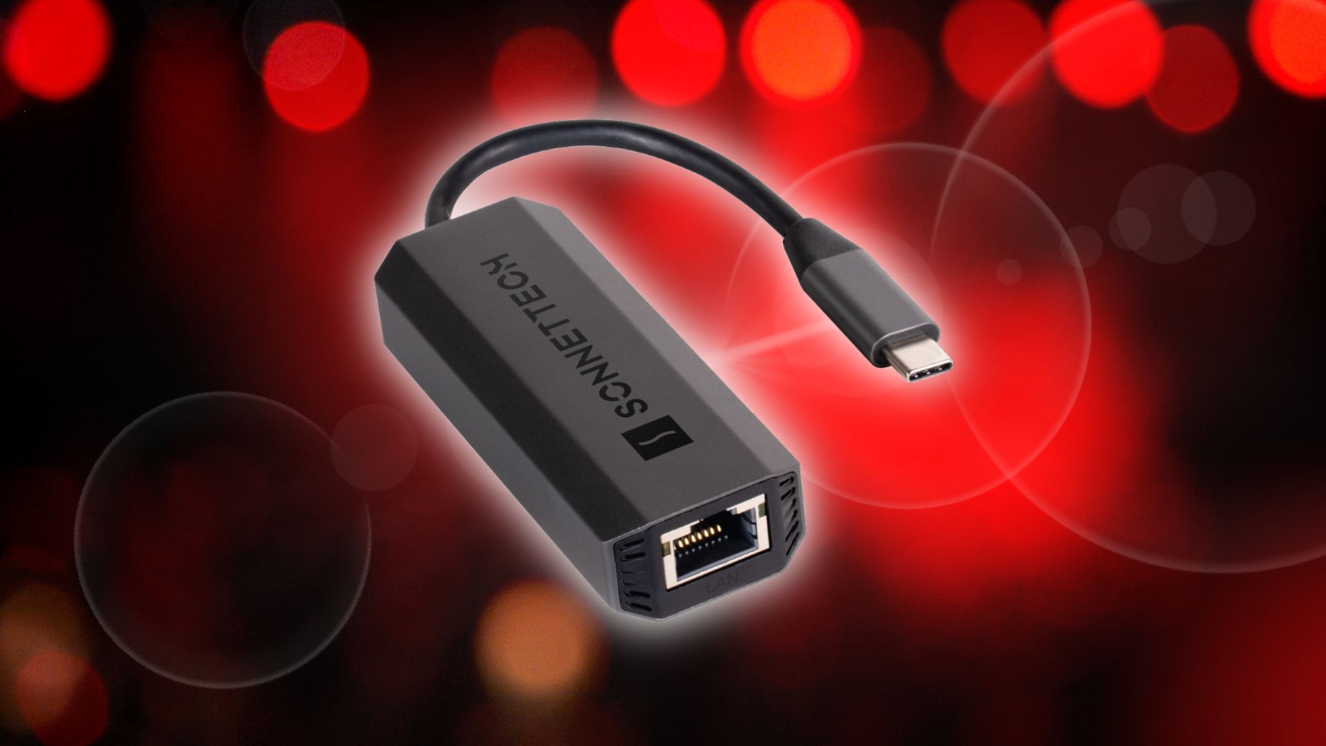 Hyper Aluminium USB-C naar 2.5 Gigabit Ethernet adapter Hyper Aluminium USB-C naar 2.5 Gigabit Ethernet adapter