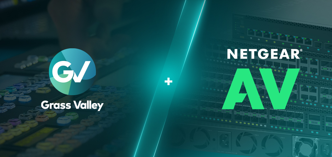 Grass Valley et NETGEAR s’associent pour faciliter la production live en IP dans le corporate, avec des réseaux AVoIP sécurisés et des workflows hybrides plus simples à déployer.