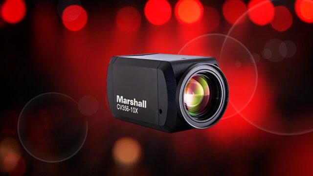 NAB 2026 : Marshall dévoile la CV356-10X, sa nouvelle caméra Full HD à zoom 10x