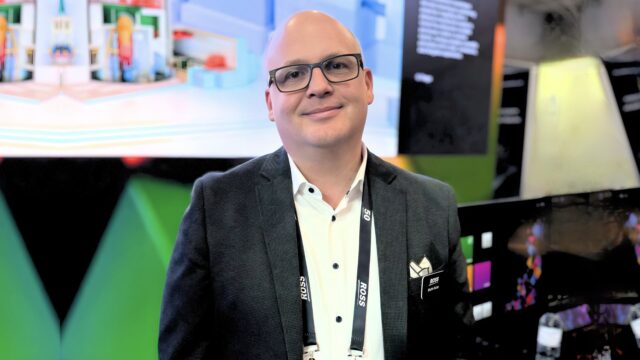 Sur le stand Ross de l'ISE, Martin Kuhn, Vice-Président Experiential Technologies, revient sur la genèse de Ioversal.