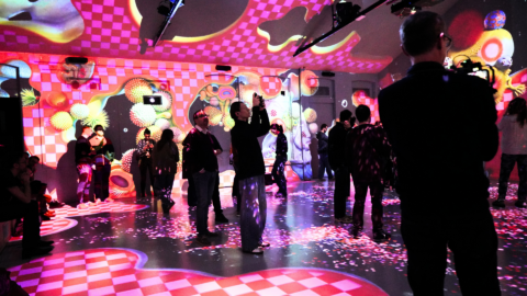 L’hybride à Lille inaugure le premier espace immersif de vidéo mapping de la région