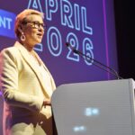 Anne Le Hénanff - Ministre déléguée chargée de l’Intelligence artificielle et du Numérique-annonce un renforcement de la stratégie XR française sur Laval Virtual
