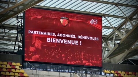 Le Mans : Le stade Marie-Marvingt s'offre une nouvelle dimension visuelle avec INFiLED