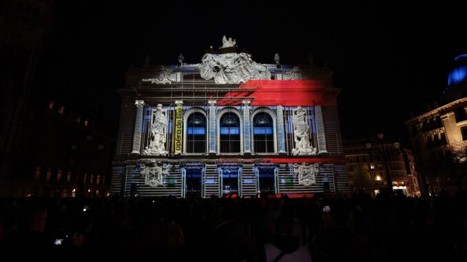 Panasonic PT-RQ45 transforme l’Opéra de Lille en toile monumentale