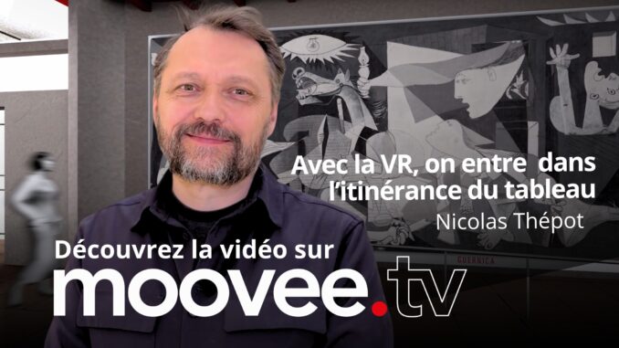 Le réalisateur Nicolas Thépot présente l'expérience VR Les Métamorphoses de Guernica, produite pour le musée Picasso.