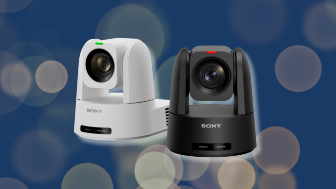 Les nouvelles caméras PTZ Sony SRG-AS10 et SRG-XS10 combinent capture 4K 60p, compacité et intégration IP avancée. © DR