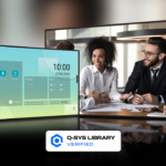 Sharp et Q-SYS renforcent l'intégration des écrans professionnels dans les environnements audiovisuels connectés