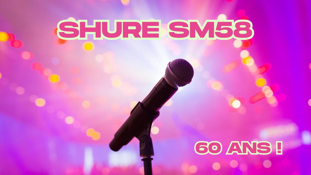 Shure SM58 60 ans - Sonovision