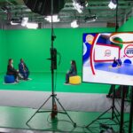 Le studio virtuel de FreeLens combine Pixotope, caméras PTZ et infrastructure Blackmagic Design pour produire les contenus corporate de Ferrero. © DR