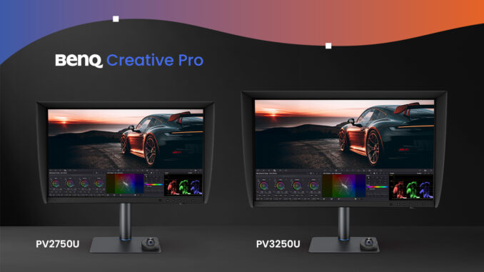 BenQ Creative Pro PV50 cible les workflows d’étalonnage et de post-production