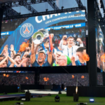 Groupe Novelty signe la production technique de la célébration du PSG au Parc des Princes