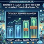 Salaires IT et IA 2026 : la valeur se déplace vers la data et l’industrialisation de l’IA