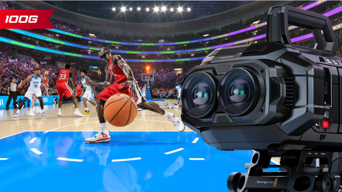 Blackmagic URSA Cine Immersive 100G : l’Apple Immersive Video passe au direct