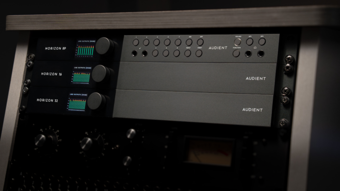 Audient lance Horizon, sa nouvelle gamme Thunderbolt pour studios