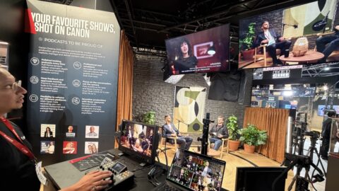 IBC 2026 : Canon fait du podcast vidéo son nouveau cheval de bataille