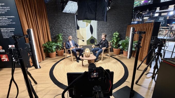 IBC 2026 : Canon fait du podcast vidéo son nouveau cheval de bataille